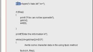 How to create a text file in c