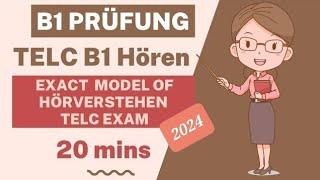 Hörverstehen B1: TELC B1 Prüfung Hörverstehen Test mit Lösungen