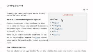 Adding a module inside Joomla articles using iJoomla SideBars