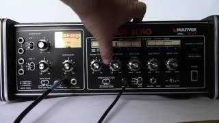 MULTIVOX MX-312 Multi Space Echo Chamber Analog Tape Delay Roland RE-201 MX201