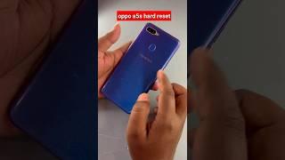 oppo a5s hard reset 2024 || oppo mobile ka lock kaise tode #shorts