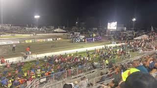 Joe Eder 1st place run in Pulltown Bowling Green Ohio NTPA Tractor Pulling #shorts