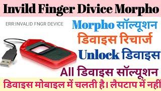 Invild Finger device morpho.aal divice solutions.Finger divice lock unlock biometric solutions