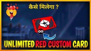 Unlimited Red Custom Card Kaise Milega  Free Fire Max New Event #shorts #freefire