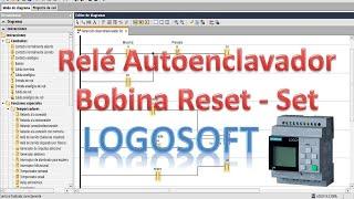 Programación de PLC - Cómo utilizar bobina Reset - Set en Logosoft Siemens