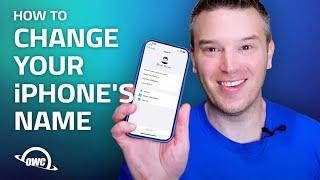 How to Change Your iPhone's Name