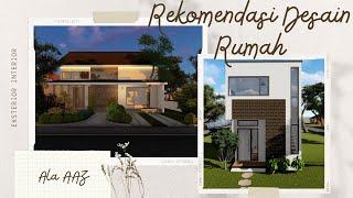 REKOMENDASI DESAIN EKSTERIOR DAN INTERIOR RUMAH ALA AAZ ARCHITECTURE | PART 1