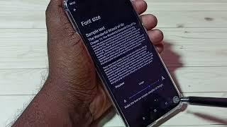 Realme C33 | How to Change Font Style in Realme C33