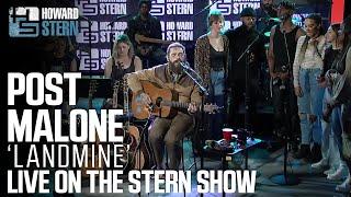 Post Malone “Landmine” Live on the Stern Show