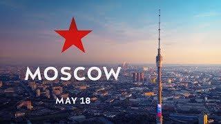 Москва Россия Аэросъемка Май 2018 // DJI Phantom 4 PRO и Mavic Air