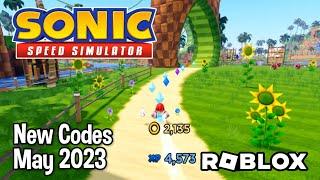 Roblox Sonic Speed Simulator New Codes May 2023