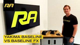 Yakima BaseLine Roof Rack VS BaseLine FX Comparison