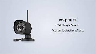 Zmodo 1080p Outdoor WiFi Camera