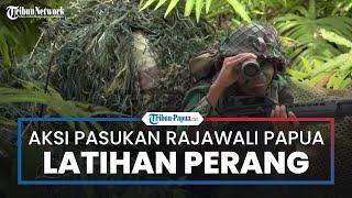 Begini Aksi Pasukan "Rajawali Papua", Prajurit Marinir saat Latihan Perang Tikkontu di Sorong Timur