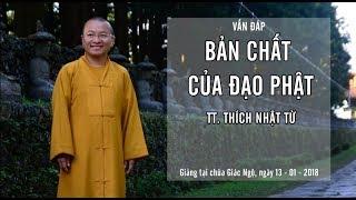 Vấn đáp: Bản Chất Của Đạo Phật -  TT. Thích Nhật Từ | Pháp Thoại Mới Nhất 2018