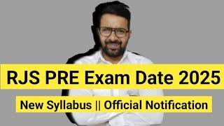 RJS PRE Exam Date 2025 || New Syllabus || Rajasthan Civil Judge Vacancy Out 2025