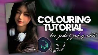 Colouring tutorial for beginners jedag jedug edition Alightmotion