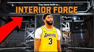 BEST "INTERIOR FORCE" BUILD NBA 2K20! 60+ BADGES! BEST CENTER BUILD!