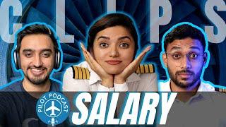 Salary of PILOT in Gulf Countries | Pilot Podcast CLIPS