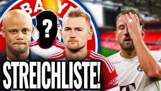 Neue BAYERN-STREICHLISTE ENTHÜLLT! HEFTIGE KRITIK an KANE! CITY-STAR zu BAYERN?