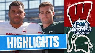 2011 BIG Ten Championship: Michigan State Spartans vs. Wisconsin Badgers Highlights | CFB Classics