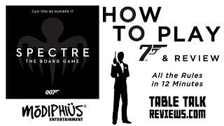 How to Play Spectre: The Board Game & Review | Table Talk Reviews