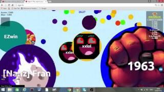 slitherio and agario gameplay