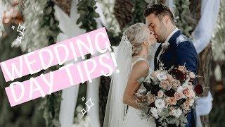 Wedding Day Tips for Brides