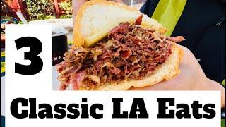 3 Classic LA Eats | CBS Seafood | Johnnie's Pastrami | Tito's Tacos