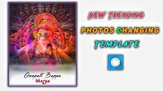 NEW 2020 Photo changing Template For Avee Player ||  Ganpati bappa template for avee player