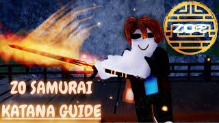 Zo Samurai Ultimate Katana Guide #zosamurai #zo #tutorial