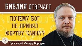 Почему Бог не принял ЖЕРТВУ КАИНА ?  Протоиерей Феодор Бородин