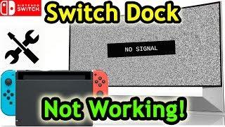 Nintendo Switch Dock not showing on the TV! 2 Possible Solutions