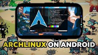 Termux X11: How to Make Termux Automation Proot Distro Installer Script (Archlinux)  -  No Talking