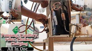 Split Ac Compressor Pumping Failure || How To Check Compressor Pumping In Urdu/Hindi