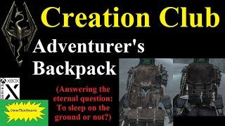 Skyrim - Creation Club - Adventurer's Backpack