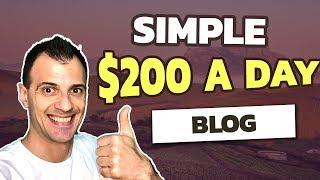 Start a $200 A DAY BLOG in this SIMPLE NICHE (2020)