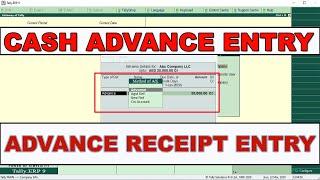Advance Receipt From Customer | Advance Payment to Supplier