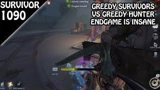 Greedy Survivors vs Greedy Hunters moment - Survivor Rank #1090 (Identity v)