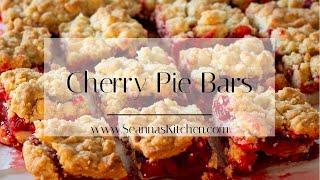 How To Make Cherry Pie Bars