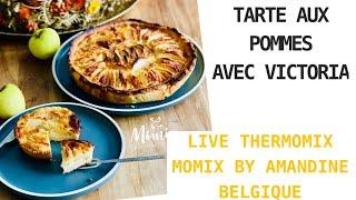 LIVE Thermomix / Tarte aux pommes avec Victoria