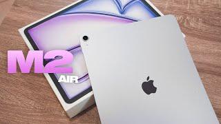 M2 iPad Air 13” Purple UNBOXING & First Impressions! (The BEST iPad?!)