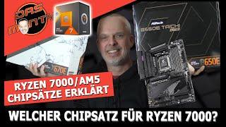 AMD Ryzen 7000 - Welcher Chipsatz/Mainboards ist sinnvoll? | X670E -B650E - A620 - X670 - B650