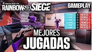 MEJORES JUGADAS de RAINBOW SIX SIEGE #1 | Caramelo