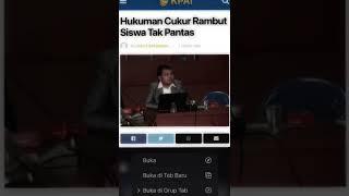 Hukuman Cukur Rambut Siswa Tidak Pantas #story