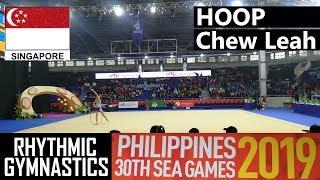 Chew Leah from Singapore | Hoop | Individual Rhythmic Gymnastics Finals | SEA Games Philippines 2019