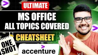 Only MS Office Cheatsheet You Need to Crack Accenture