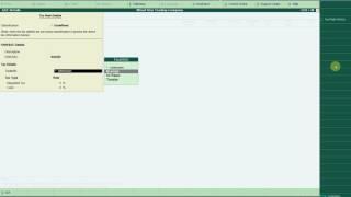 GST in Tally ERP 9 Release 6  - Tax Rate Setup & GST No