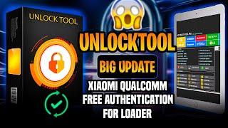 UnlockTool Biggggg Update - Redmi Y3 Redmi K20 Pro Redmi Note 9 Pro Max XIAOMI Free Authentication 
