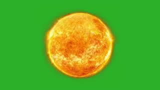 Sun Green Screen Video | Green Screen Sun Effect | Sun Effect | Sun Animation